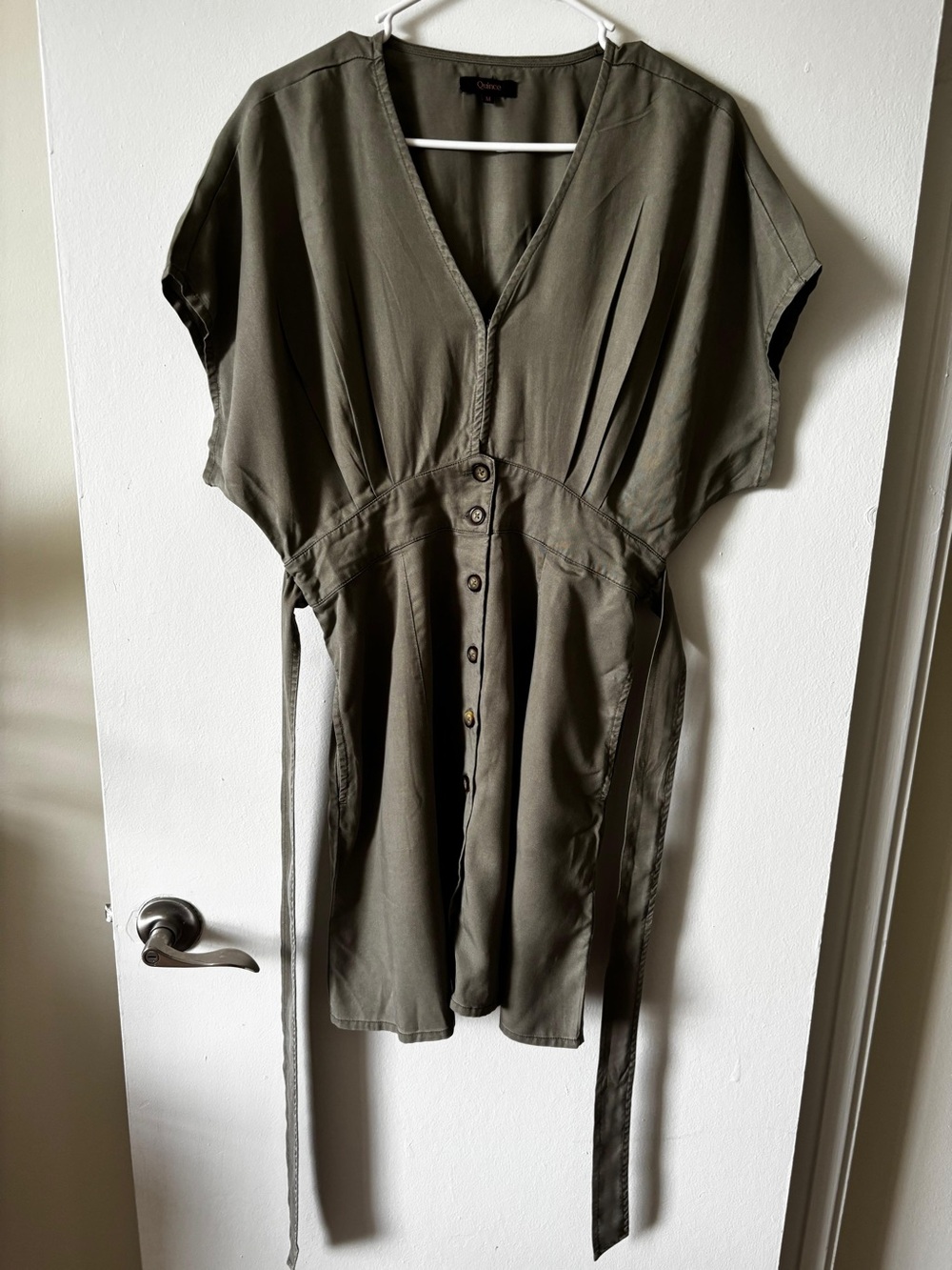 Quince Sage Green Women's Blouse